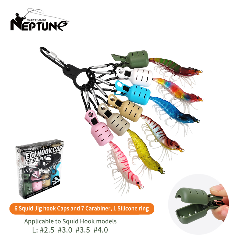 Fishing Hook - Neue Tintenfisch Jig Köder Schutz Kit