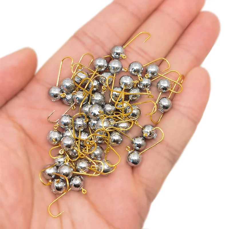 OUTKIT 10 Stück Mini-Jig-Kopfh – Fishing Hook Barbless Bewertung und Preis