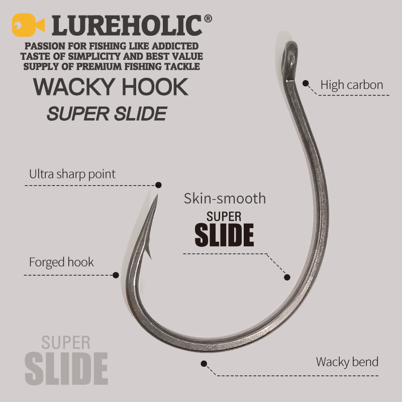LUREHOLIC PTFE Super Slide Wac – Fishing Hook Barbless Bewertung und Preis