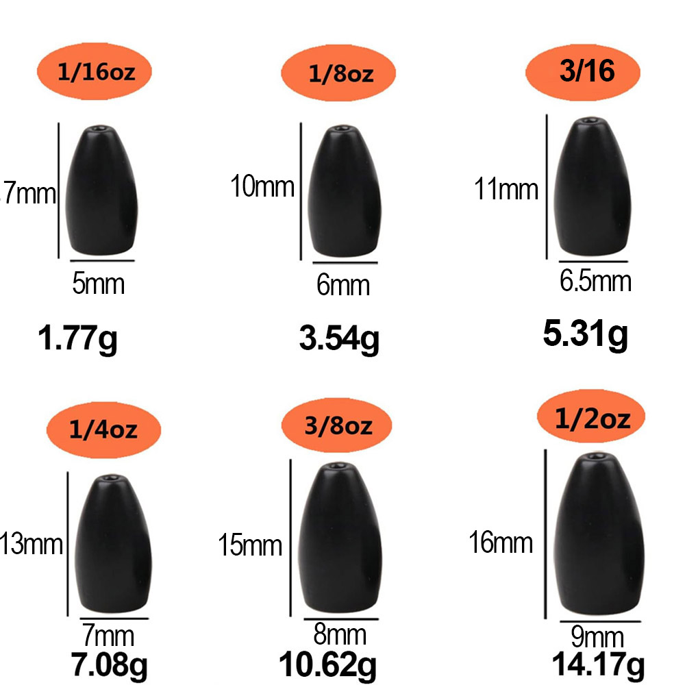 Angelgewichte aus Wolframstahl – Fishing Hook Jig Bewertung und Preis